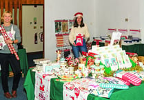 Great support for festive pop-up shop