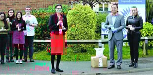 Schools receive hand sanitisers from ‘local hero’