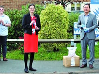 Schools receive hand sanitisers from ‘local hero’