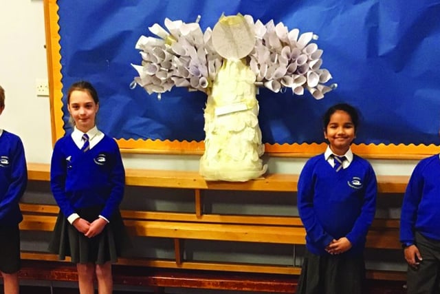 Children’s angel lands at cathedral