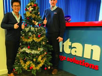 Festive £500 from Titan for local charity