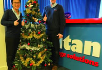 Festive £500 from Titan for local charity