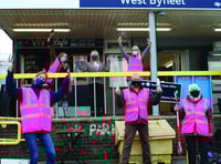 Community gardeners to transform West Byfleet railway station