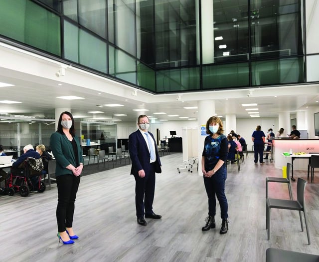 McLaren helping NHS vaccine rollout across the borough