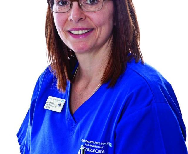 Newly honoured nurse is on COVID frontline