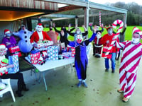 Sports club members delivered goodwill initiative