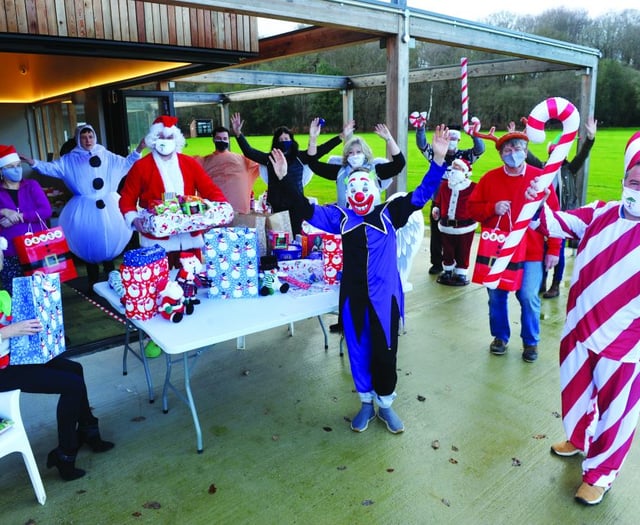 Sports club members delivered goodwill initiative