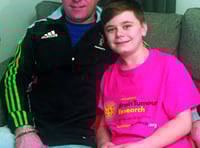 Young rugby player running to help find cure for dad’s cancer