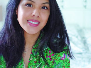 Entrepreneur steps out in sleepwear