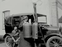 All aboard for the story of motorbus pioneer