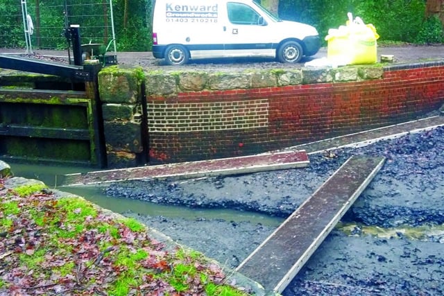 Putting effort in to maintain a tranquil waterway