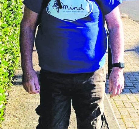 Walking challenge raises funds and awareness for mental health charity
