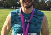 Chris takes on ultra-marathon for mental health support