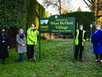 Village gets smart new nameplates