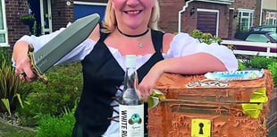 What a performance on bin night!