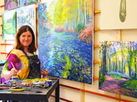 Creative event opens to visitors