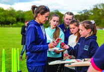 Girls get top coaching tips from former England star