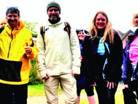 Charity canal trek in memory of Jack