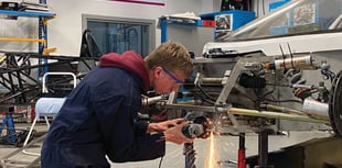 Race car provides hands-on experience for students