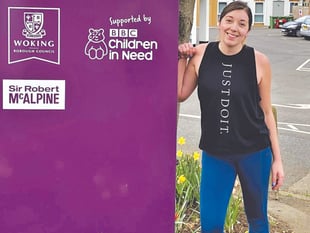 Sophie embraces marathon challenge in memory of nan and grandad