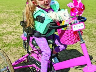 Isla’s challenge raises £3,000 for welfare of ponies