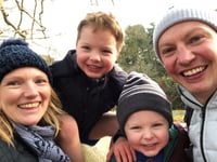 Katie’s swim challenge helps her through the sadness of grief