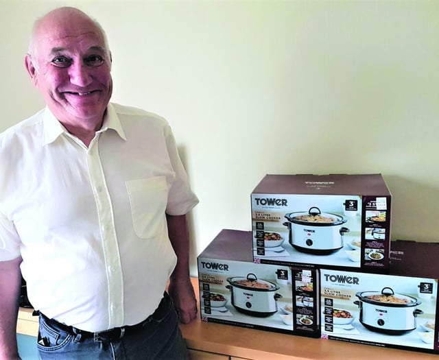 Slow cooker scheme to provide meals for struggling families
