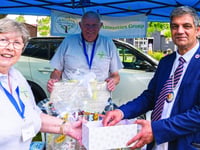 Sun shines on village’s community hub campaign
