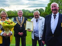 Top award for veteran bowler