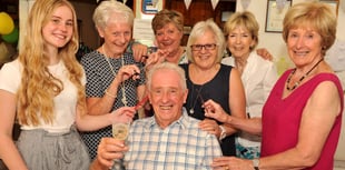 Clive clocks up 60 years in hairdressing