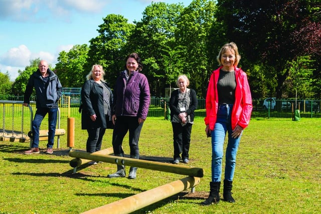 New playground for village children