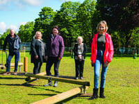 New playground for village children
