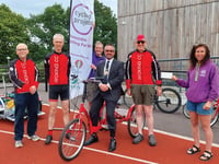 Club raises funds to help get others on their bikes
