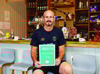 Recognition for champion of village cricket