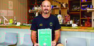 Recognition for champion of village cricket