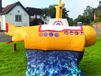 Pirbright's yellow submarine explained in runup to village fair