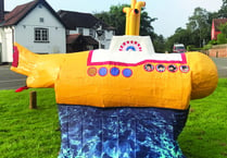 Pirbright's yellow submarine explained in runup to village fair