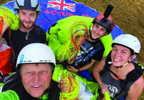 Myrianthe aims for success with UK paragliding accuracy team
