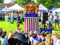 Sunshine and crowds at Chobham Carnival