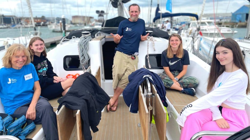 Sailing charity helps teen get back to a more normal life
