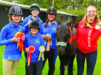 National glory for teen riders