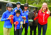 National glory for teen riders