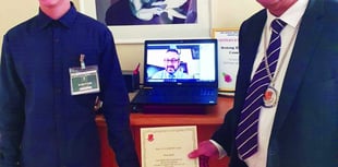 Schoolboy honoured for saving pal from drowning