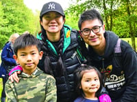 Hospice fundraisers take to the woods