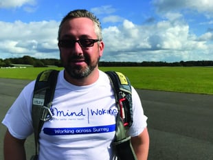 Mayor takes leap of faith to support Woking Mind