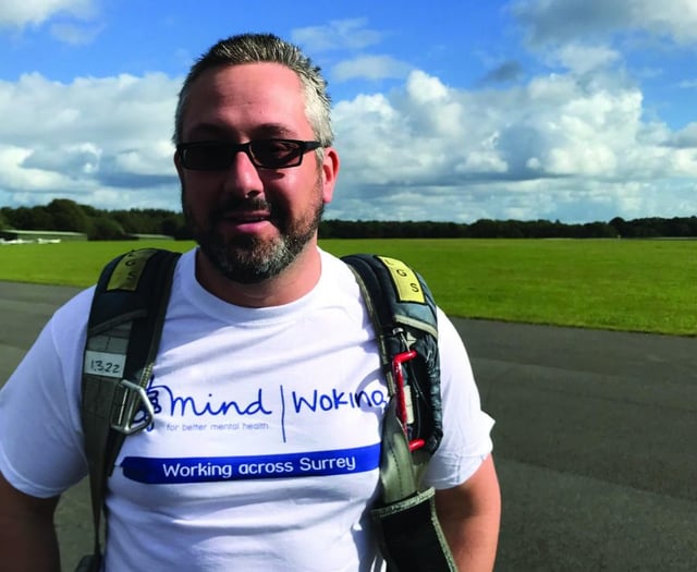 Mayor takes leap of faith to support Woking Mind