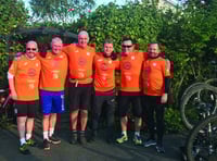 Woking FC players and staff hit the saddle for charity