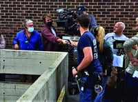 Flats are film set for creepy new drama