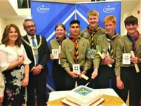 Double awards for hard-working Explorer Scouts