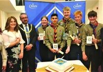 Double awards for hard-working Explorer Scouts